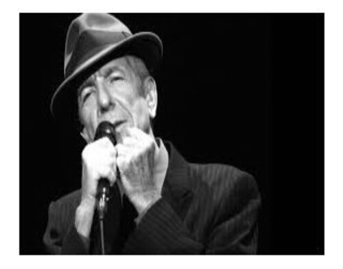 Adieu, Leonard Cohen