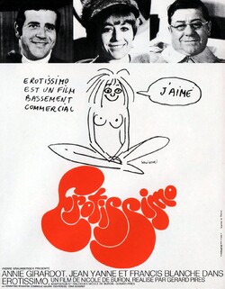 EROTISSIMO BOX OFFICE FRANCE 1969 