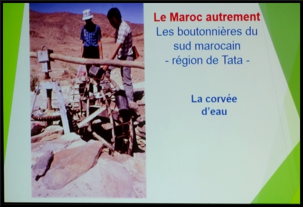 Pierre Pothérat a présenté "Le Maroc autrement", sous l'égide du Festival de Châtillon-Scènes "Cultures sans Frontières