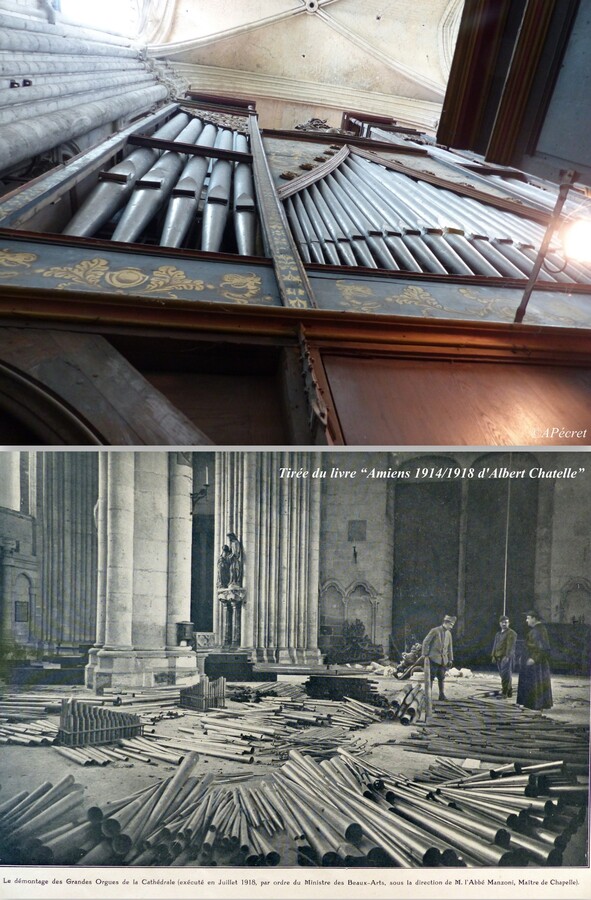 Restauration du Grand Orgue de la Dame d'Amiens