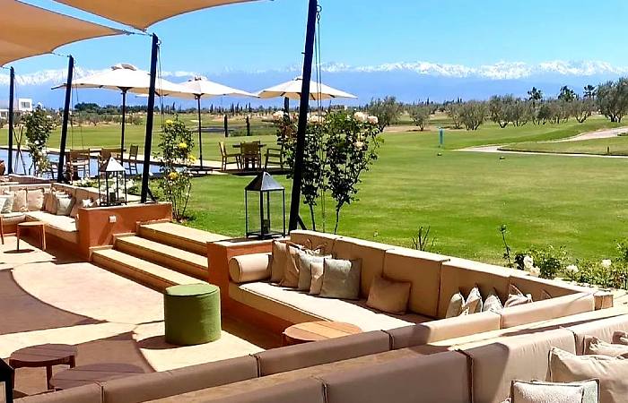 Club House Al Maaden Golf Marrakech - Restaurant international et bar sur  My Little Kech