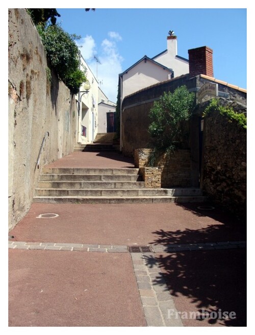 L'Escalier Fouquet à Pornic