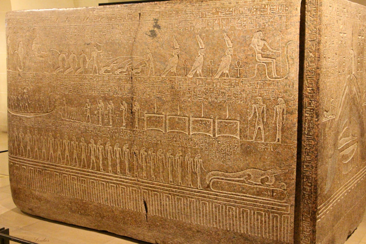 XXe dynastie,  Sarcophage de Ramsès III