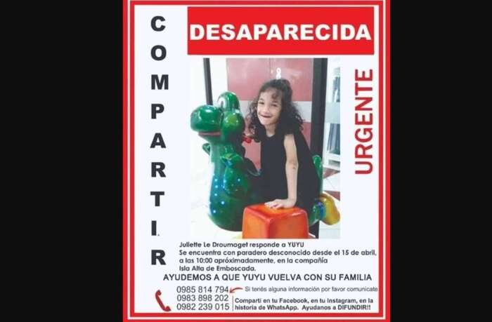 Paraguay : une Française de 7 ans disparue, sa mère incarcérée