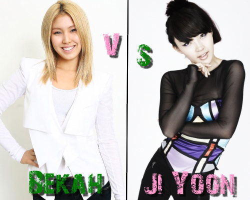 Bekah (A.S) vs Ji Yoon (4minute) - Round 17