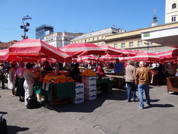 La place du marché - Dolac