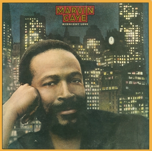 Marvin Gaye : Album " Midnight Love " CBS Records CBS 85977 [ NL ] en 1982