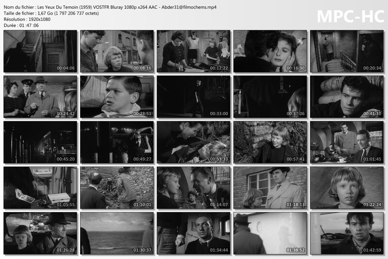 Les Yeux Du Témoin (1959) VOSTFR Bluray 1080p x264 AAC - J. Lee Thompson   