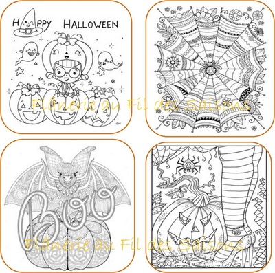 Coloriages Halloween ! 