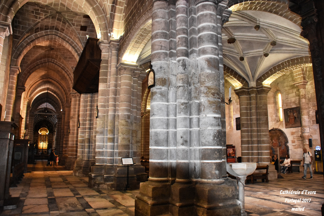 Cathédrale-basilique Notre-Dame-de-l'Assomption d'Évora/Portugal 2017 - 2