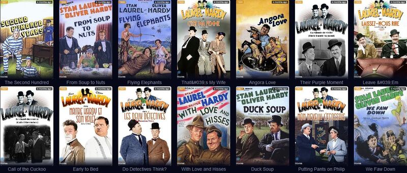 Filmographie LAUREL & HARDY - Collection 52 Films VF/VOSTFR DVDRip.REMUX