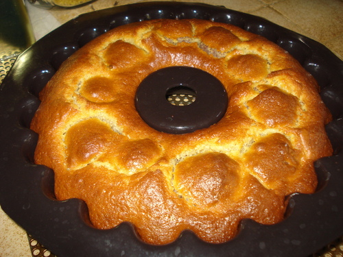 Un Gâteau caché Vanille et Chocolat