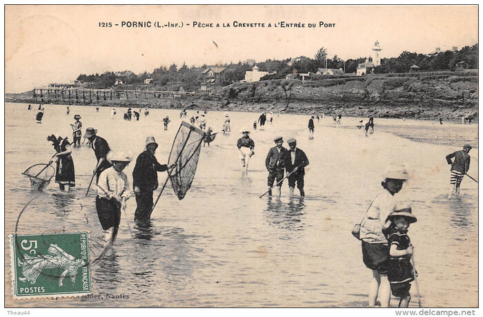 Pornic, Pêche à la crevette