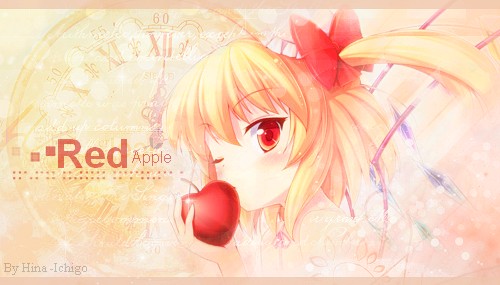 Red apple