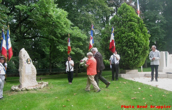 Plusieurs cérémonies patriotiques ont eu lieu à Voulaines-les-Templiers et Châtillon-sur-Seine les 17 et 18 juin 2024