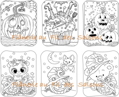 Coloriages Halloween ! 