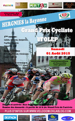 Présentation du 1er Grand Prix cycliste  UFOLEP de la Bayonne à Hergnies