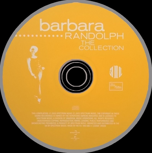 Barbara Randolph : CD " The Complete Motown Recordings " Spectrum Music Records 066 686-2 [ UK ]