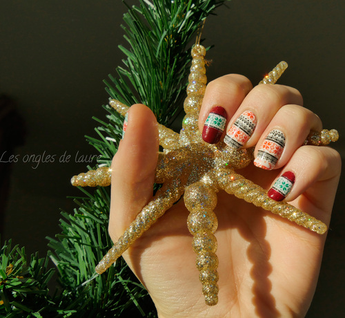 #NAFC 5 : Sweater Nails 100% hiver hyper simple !