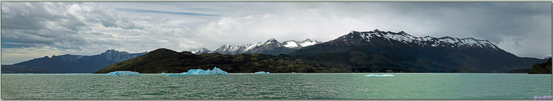 Approche du Glacier Upsala - Lago Argentino - Patagonie - Argentine