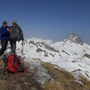 Au sommet de Espelunciecha (2397 m) devant le Midi d'Ossau