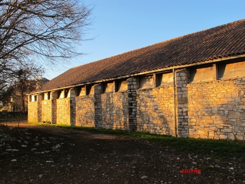 BERGERIE DE LA BLAQUIERE CONSTRUITE PAR DES BENEVOLES - UNE TRES BELLE REALISATION BERGERIE LA BLAQUIERE (3)