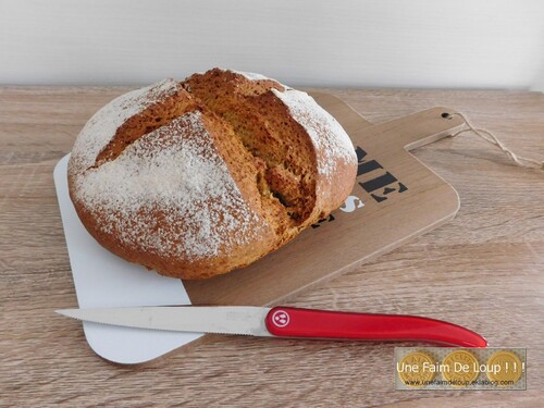 Irish soda bread (pain irlandais express)