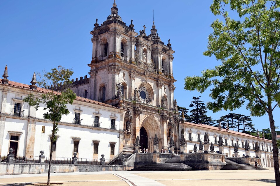 Portugal - Estremadura - Alcobaça - Monastère Santa Maria