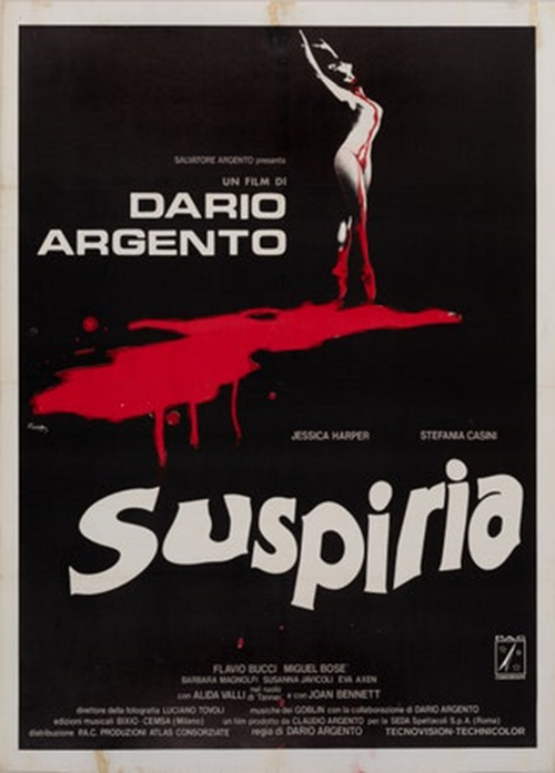 Suspiria, Dario Argento, 1977