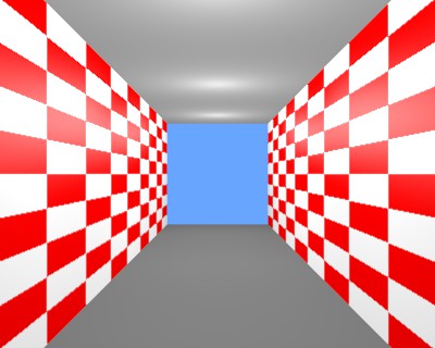 Texture de damier en mode normal