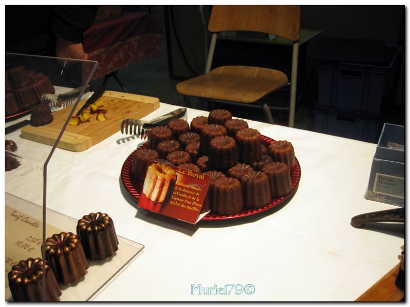 Salon du chocolat Bressuire : les canelés