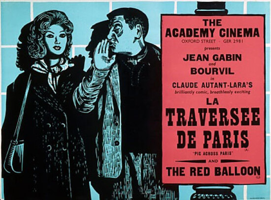LA TRAVERSEE DE PARIS - BOX OFFICE JEAN GABIN 1956