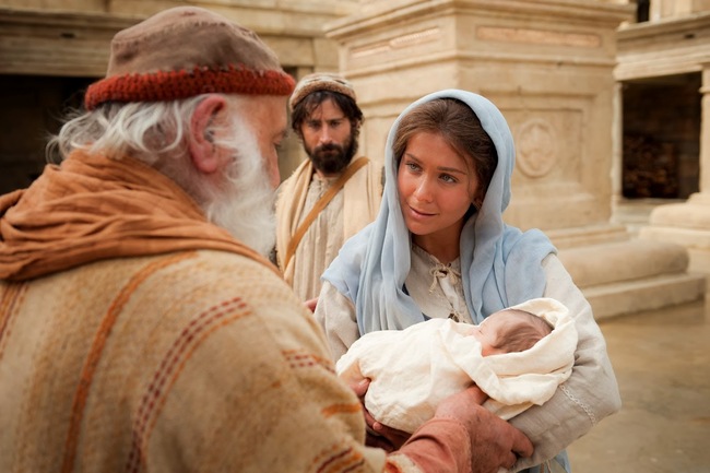 Présentation au temple : Siméon reconnait l'enfant Jésus
