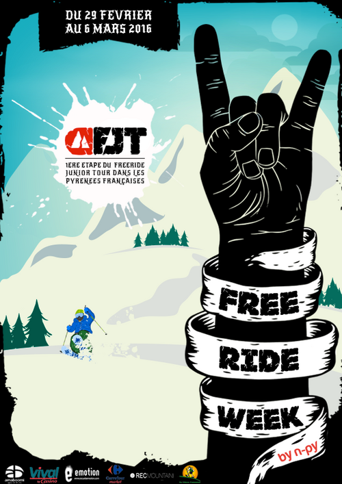 Freeride Junior Tour Piau Engaly 2016