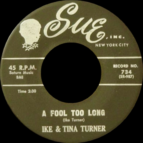 Ike & Tina Turner : Album " The Soul Of Ike & Tina Turner " Sue Records SUE LP 2001 [ US ]
