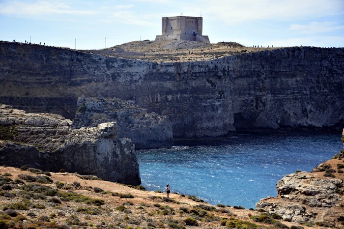 Comino - En route vers la tour