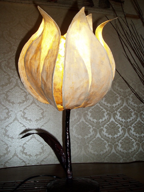 Lampe fleur