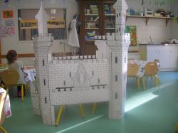 Ch&acirc;teau &agrave; colorier