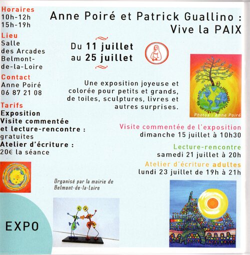 Expo "Vive la Paix"