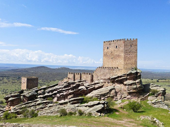 Un château du Trône de fer en Espagne