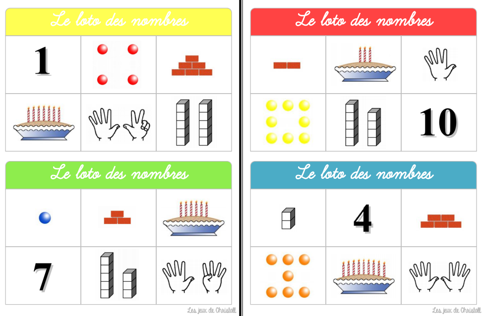 Petit génie Mots Chiffres Loto