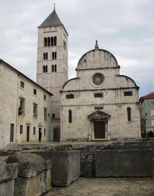 L'église Sainte-Marie à Zadar