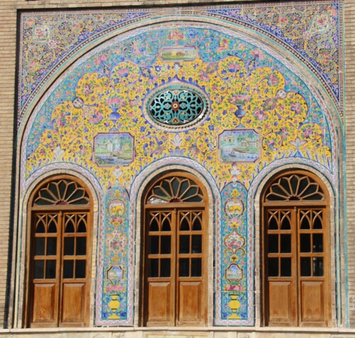 Téhéran, le palais du Golestan