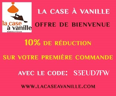 Mon nouveau partenariat gourmand : La case à Vanille