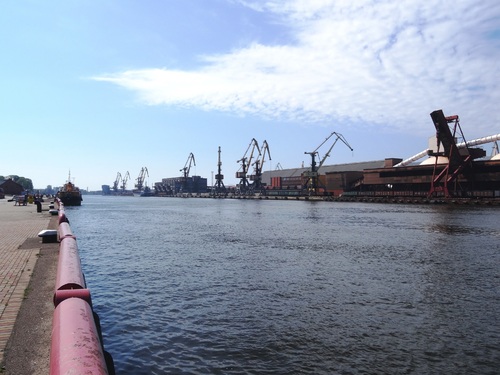 Le port de Ventspils en Lettonie (photos)