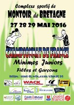 Championnat de France Minimes/Juniors 2016 - du 27 au 29 mai 2016