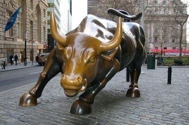 Taureau de bronze de New York Taureau de bronze de New York