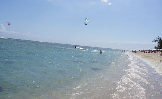 Kitesurf à la Saline -