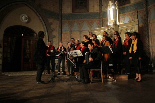 Que d'emotions ce Samedi 9 Mai avec les voix de Sta Matina à la Chapelle