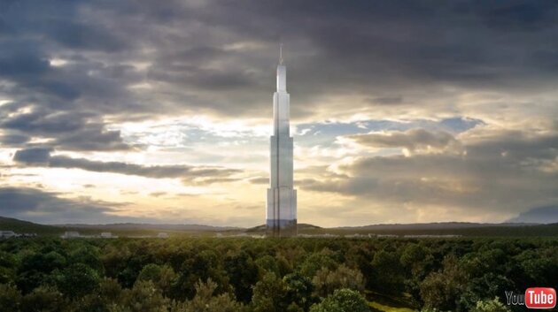 Sky City la tour la plus haute du monde à Changsha